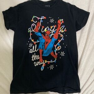 Marvel Black Spider-Man Jingle Kids Tee